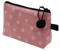 Gerda mini Rosa mit weissen Punkten